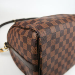 Speedy 35 Bandouliere Damier Ebene Leather