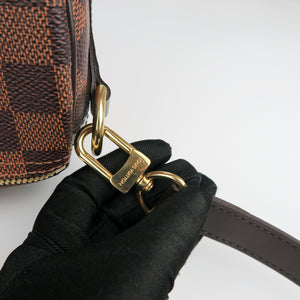 Speedy 35 Bandouliere Damier Ebene Leather