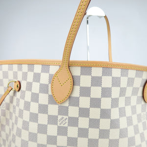 Neverfull GM Damier Azure Canvas