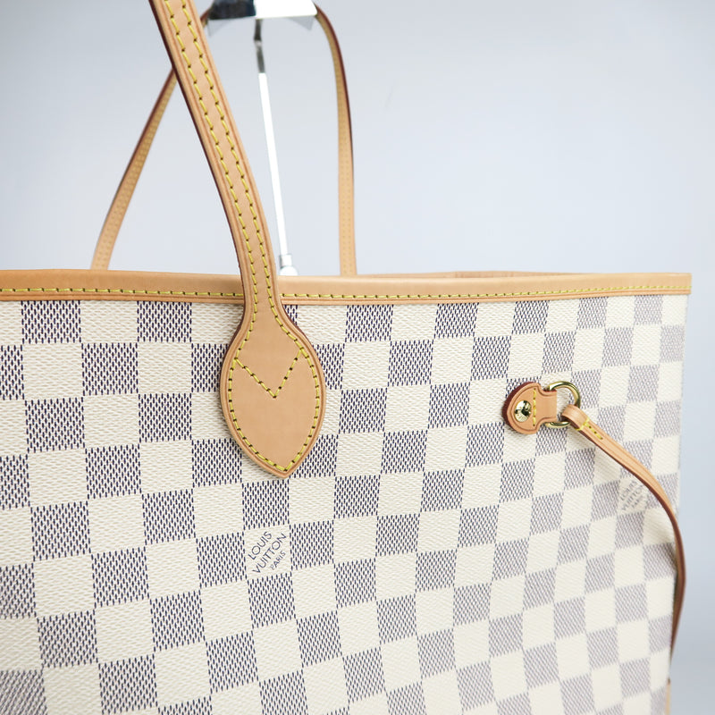 Neverfull GM Damier Azure Canvas