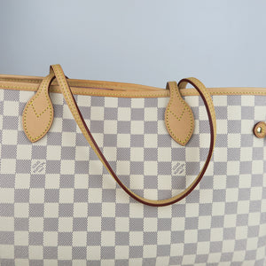 Neverfull GM Damier Azure Canvas