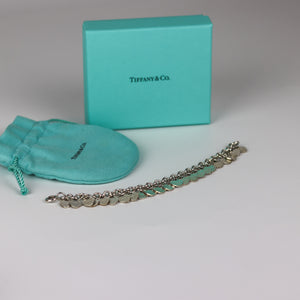Return To Tiffany Multi–Heart Tag Silver Bracelet