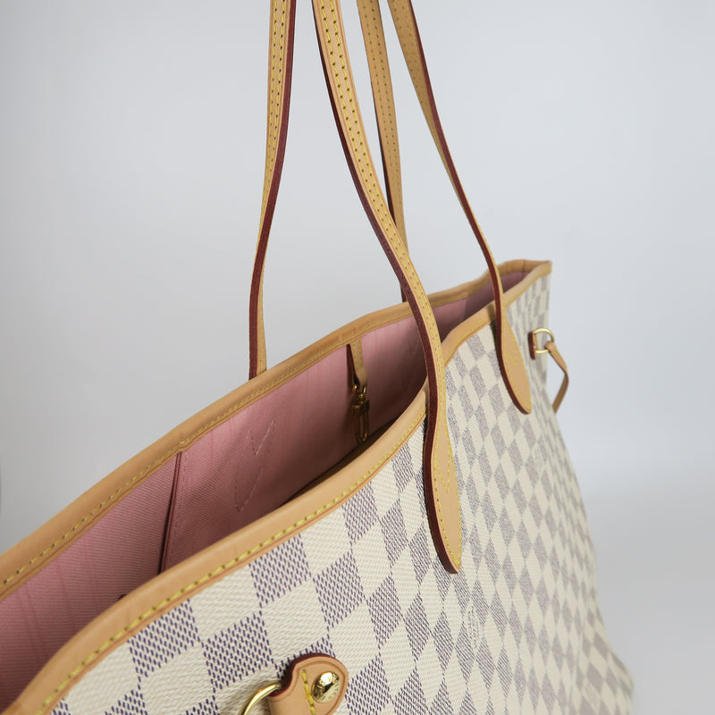 Neverfull GM Damier Azure Canvas