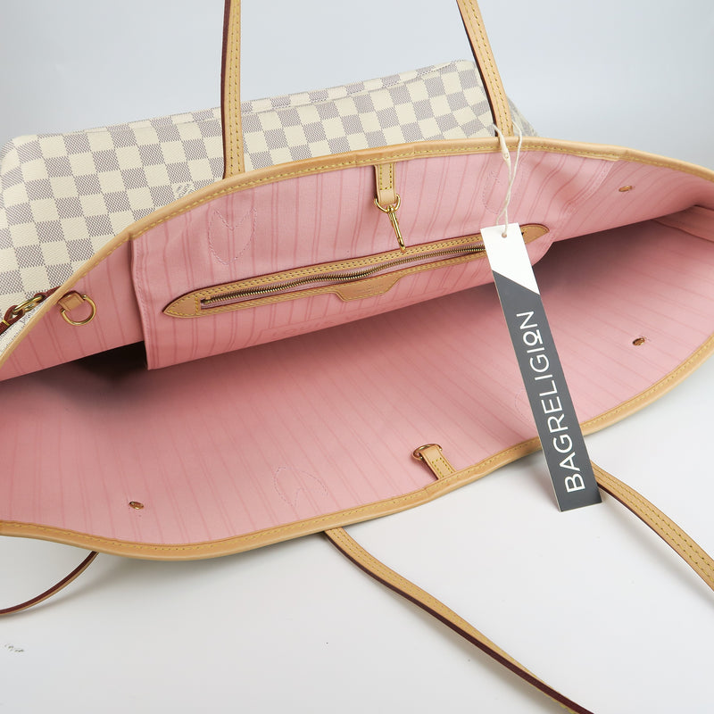 Neverfull GM Damier Azure Canvas