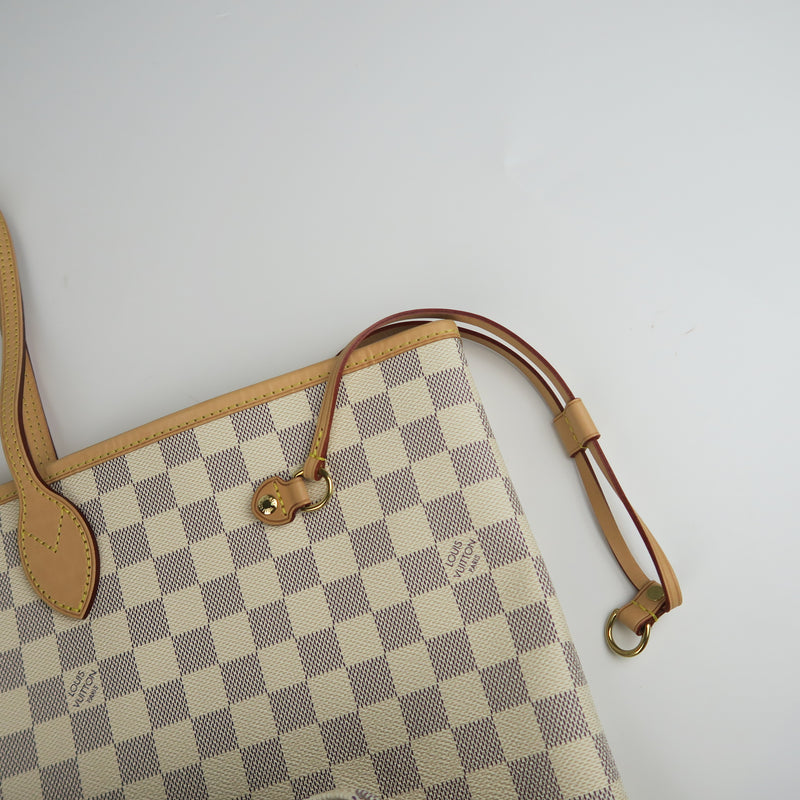 Neverfull GM Damier Azure Canvas