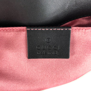 GG Marmont Black Velvet Mini Shoulder Bag