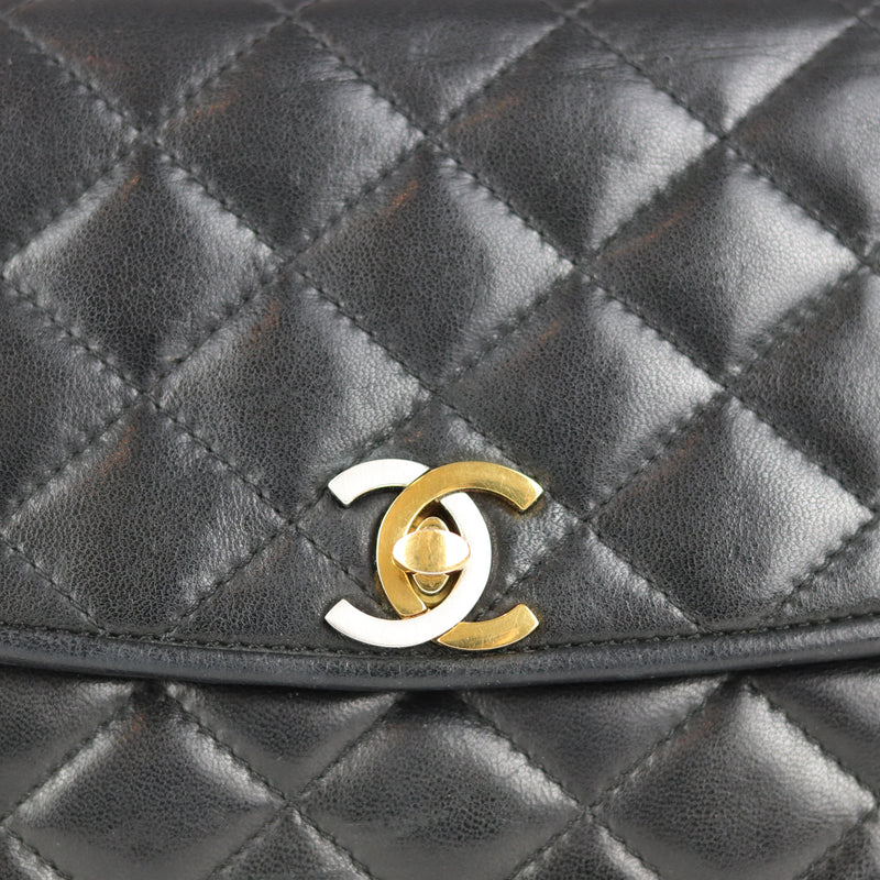 Chanel Matelasse Lambskin Black No. 3 Paris Limited Gold Chain Shoulder Bag  Cocomark in 2023