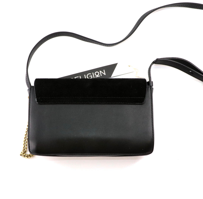 Small Faye Satchel in Black