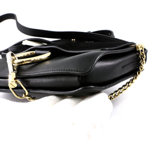 Small Faye Satchel in Black