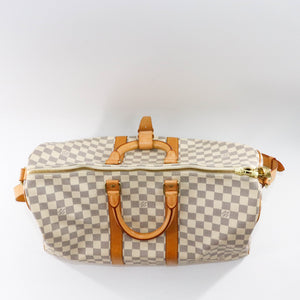 Damier Azur Canvas Keepall Bandoulière 45