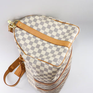 Damier Azur Canvas Keepall Bandoulière 45