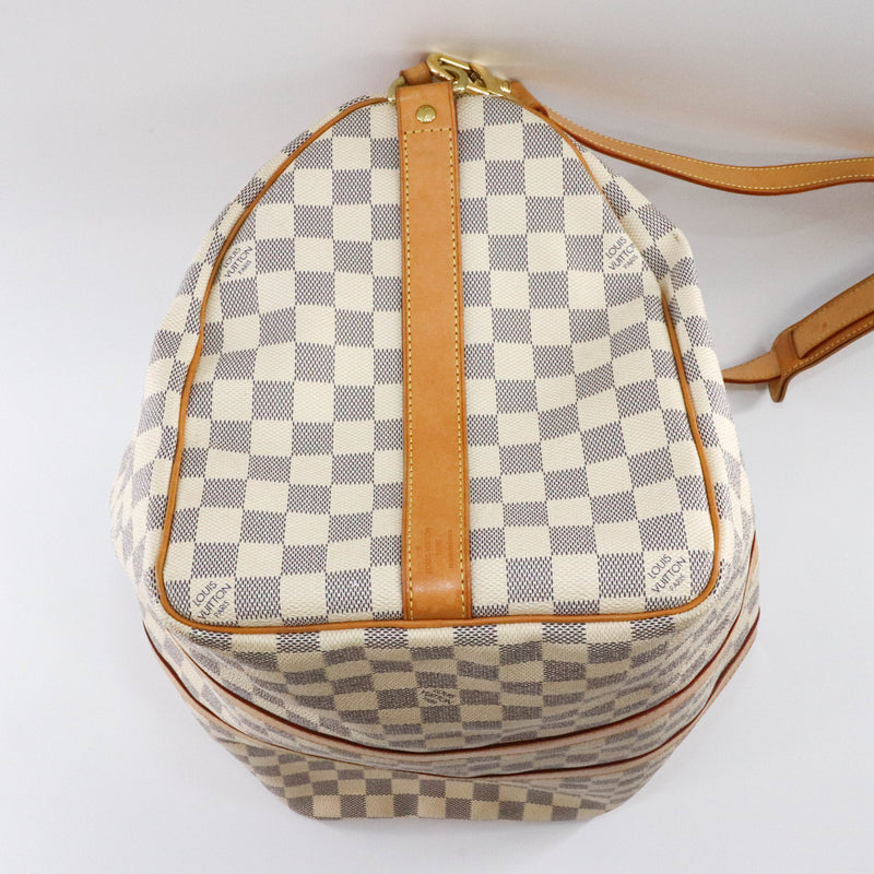 Damier Azur Canvas Keepall Bandoulière 45