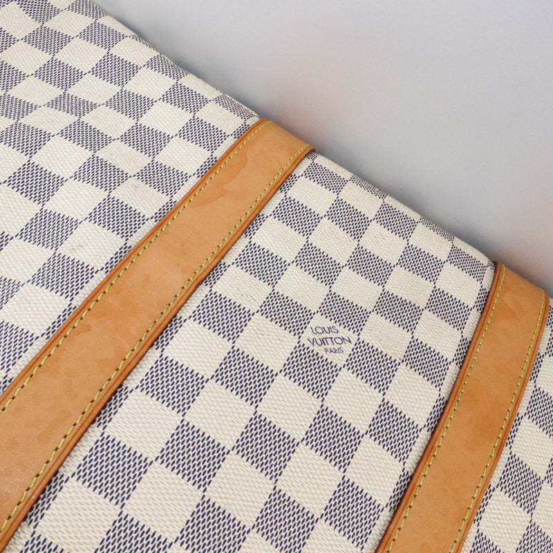 Damier Azur Canvas Keepall Bandoulière 45