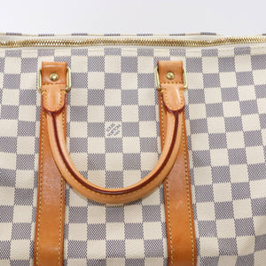 Damier Azur Canvas Keepall Bandoulière 45