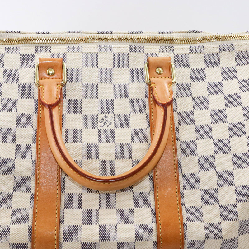 Damier Azur Canvas Keepall Bandoulière 45