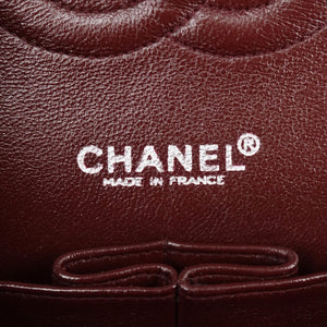 Vintage Double Flap Lambskin M/L in Black SHW