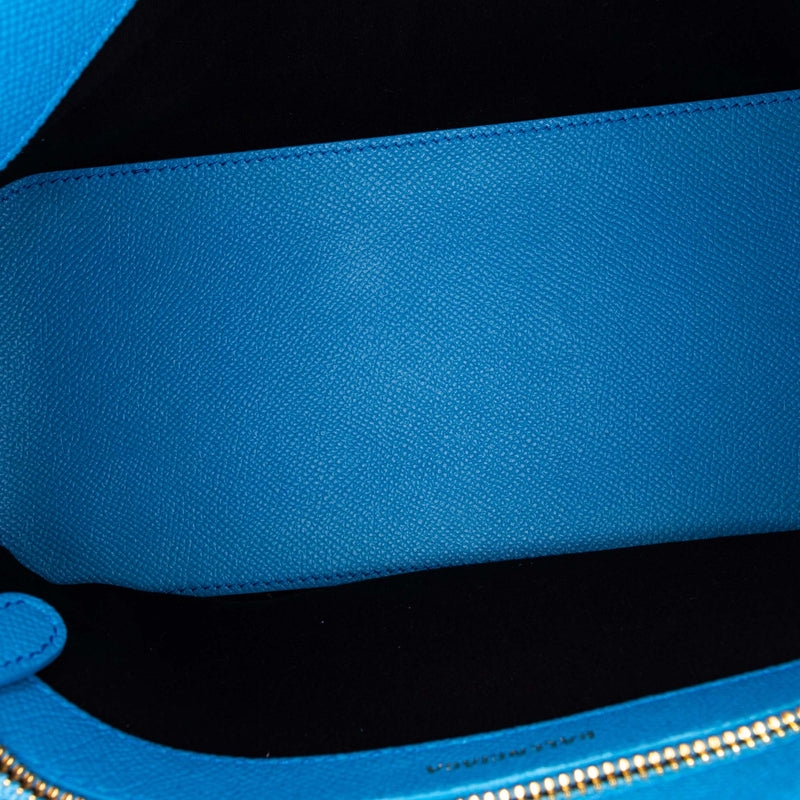 Ville Leather Satchel Blue - Bag Religion