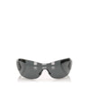 Rectangle Tinted Sunglasses Black SHW