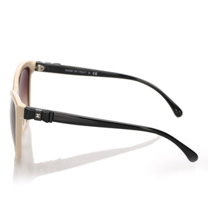 Cat Eye Tinted Sunglasses Brown