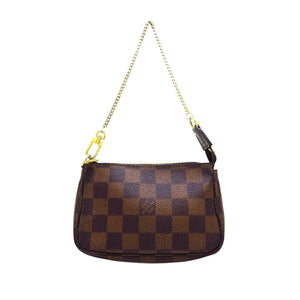 Damier Ebene Mini Pochette Accessoires Brown - Bag Religion