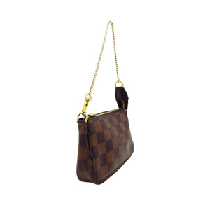 Damier Ebene Mini Pochette Accessoires Brown - Bag Religion