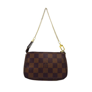 Damier Ebene Mini Pochette Accessoires Brown - Bag Religion