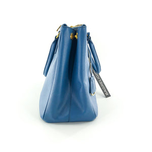 Saffiano Lux Galleria Double Zip Tote