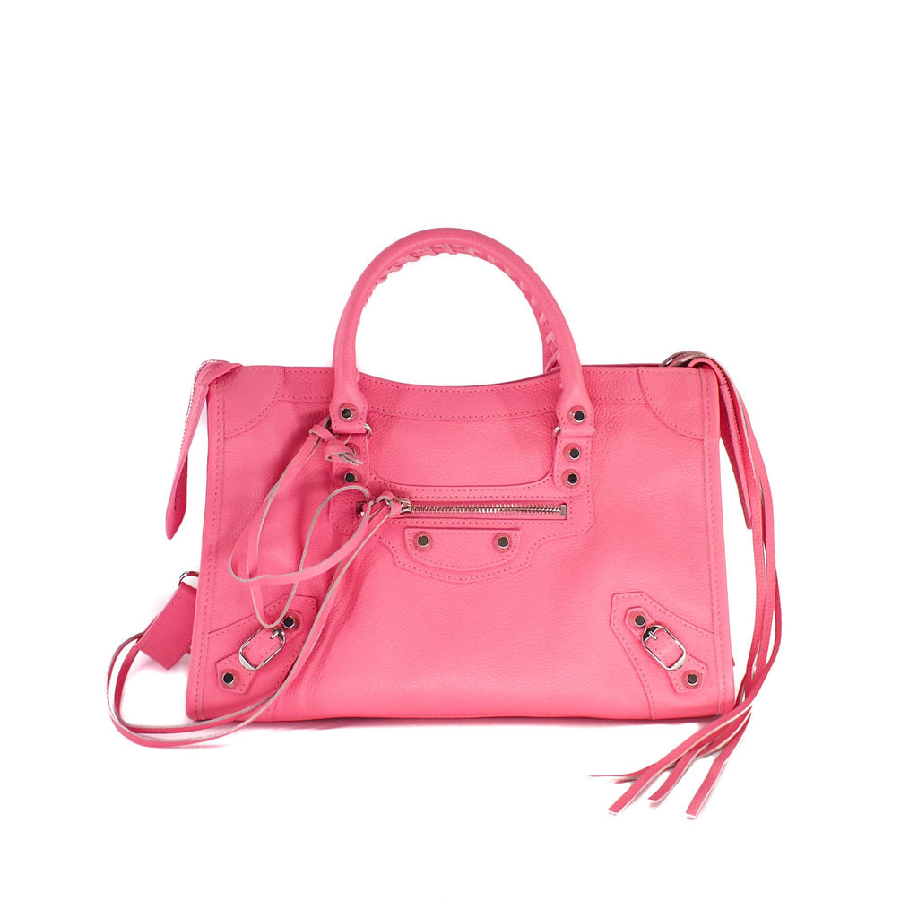 Small Arena leather City in Rose Dragee