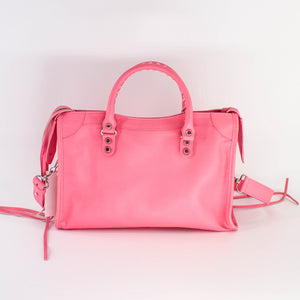 Small Arena leather City in Rose Dragee