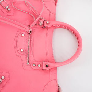 Small Arena leather City in Rose Dragee