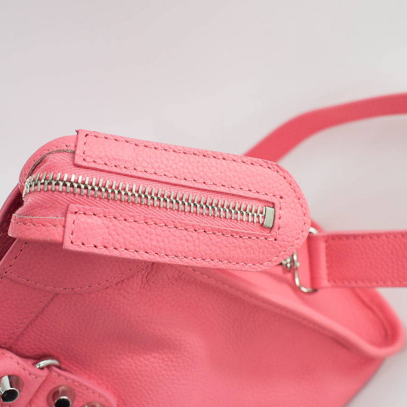 Small Arena leather City in Rose Dragee