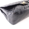 Single Flap Jumbo caviar leather black with ghw