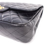 Single Flap Jumbo caviar leather black with ghw