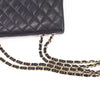 Single Flap Jumbo caviar leather black with ghw