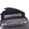 Single Flap Jumbo caviar leather black with ghw