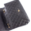 Single Flap Jumbo caviar leather black with ghw