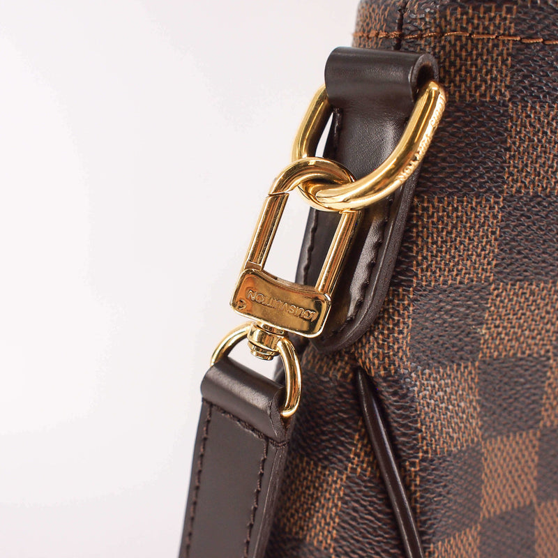 Canvas Cabas Rosebery Bag in Damier Ebene