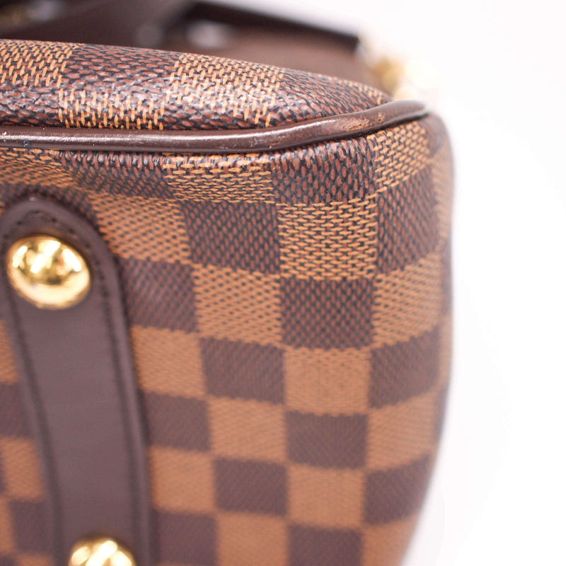 Canvas Cabas Rosebery Bag in Damier Ebene