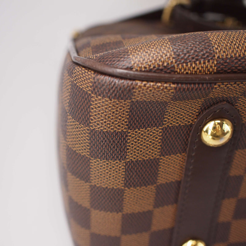 Canvas Cabas Rosebery Bag in Damier Ebene