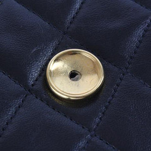Vintage Flap Lambskin Black GHW