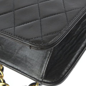 Vintage Flap Lambskin Black GHW
