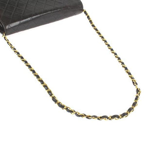 Vintage Flap Lambskin Black GHW