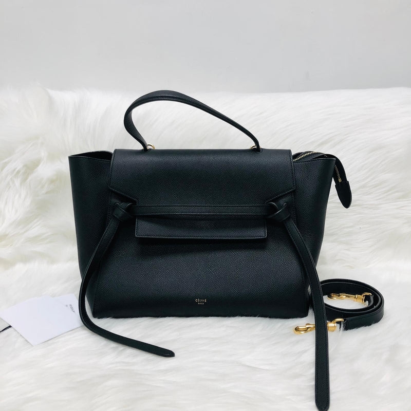 Pre-order Celine Belt Bag Mini Size in Black Old Logo, Luxury, Bags &  Wallets on Carousell