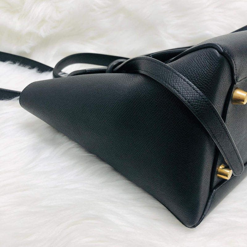 celine belt bag black