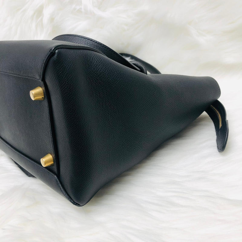 Celine Stamped Leather Mini Belt Bag