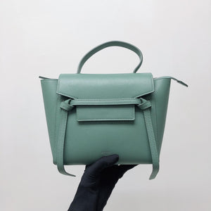 Nano Belt Bag in Mint Green