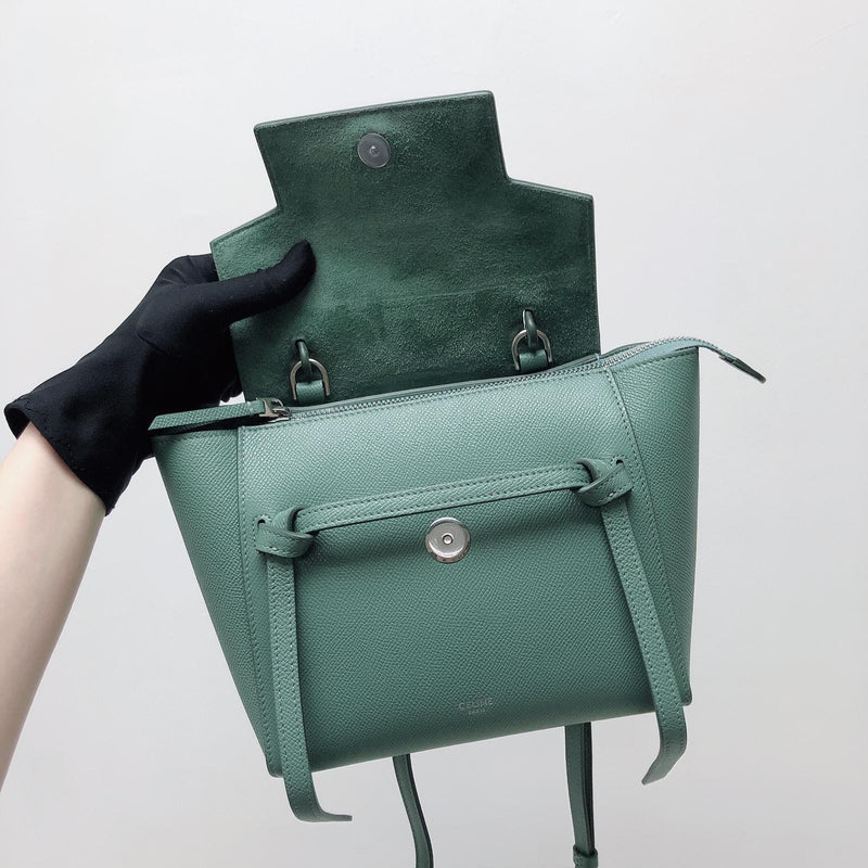 Nano Belt Bag in Mint Green