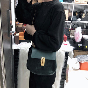 Small Drew Shoulder Bag Green