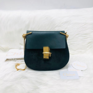 Small Drew Shoulder Bag Green