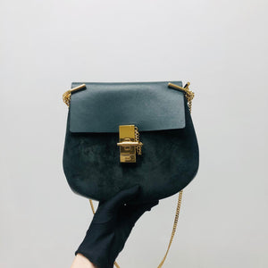 Small Drew Shoulder Bag Green